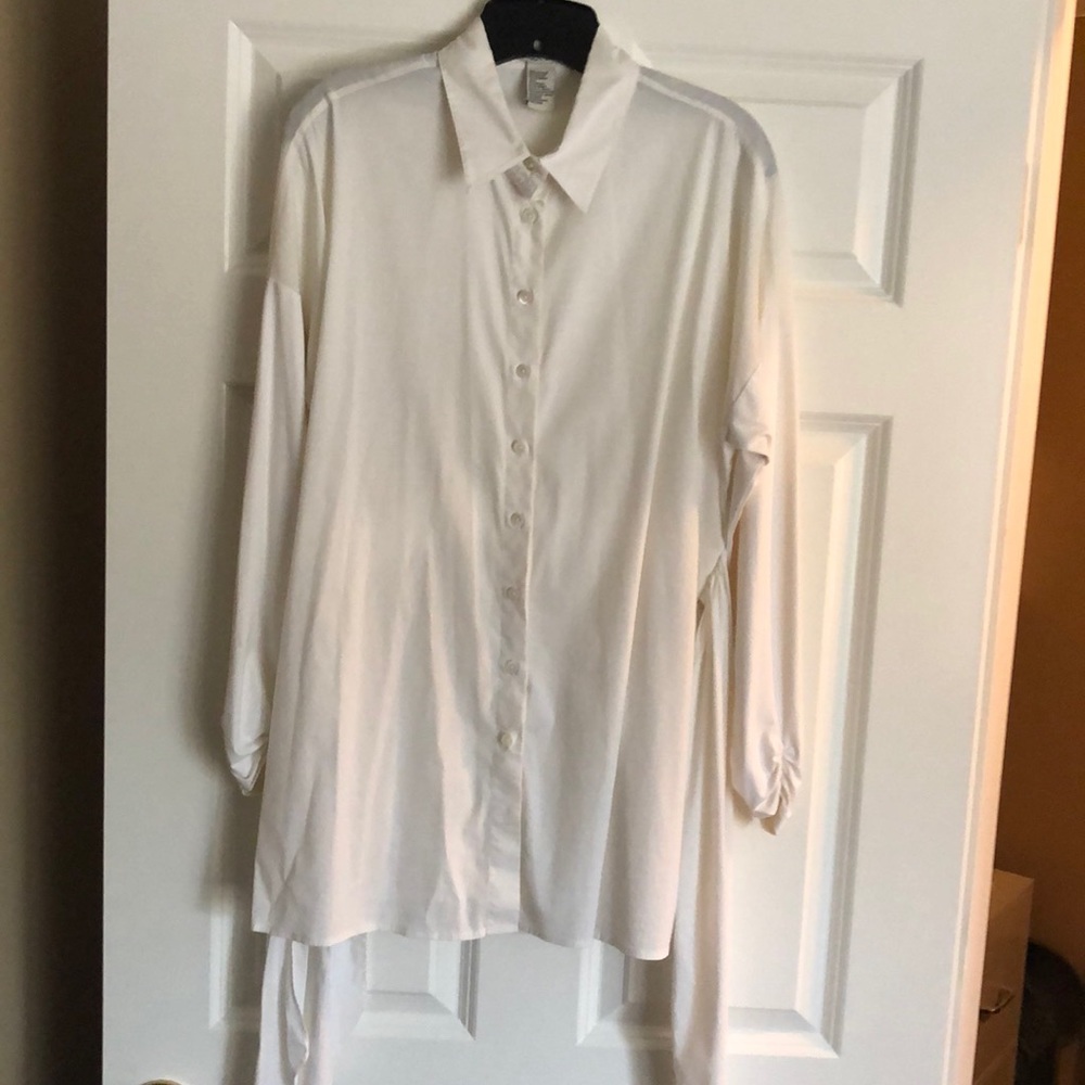 Helios and Luna White Blouse